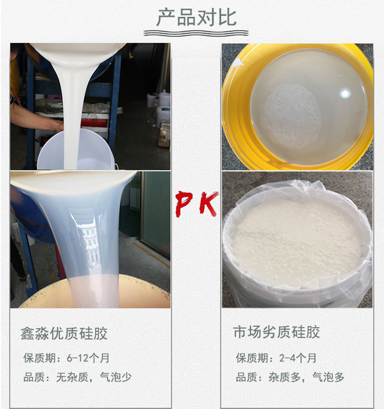 液體硅膠產(chǎn)品對(duì)比 液體硅膠產(chǎn)品對(duì)比